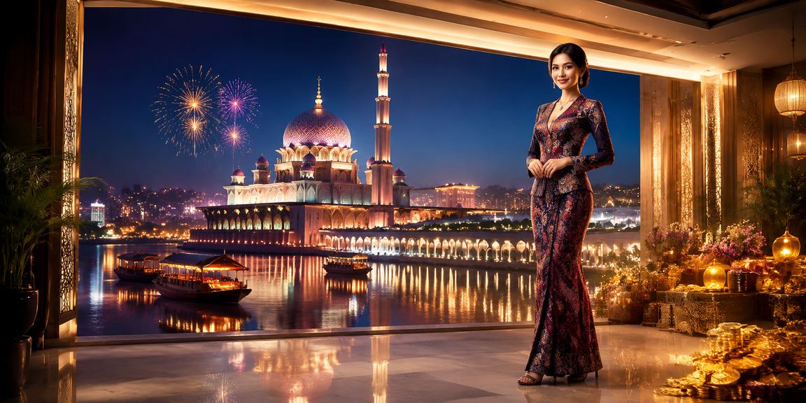 Hiburan kasino dan pertaruhan sukan di Putrajaya dengan pakaian batik tempatan